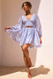 First Date Mini Dress - Cornflower | Sage and Paige AUS.