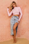 Shelly Wave Knit Top - Pink | Sage and Paige AUS.