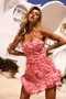 Golden Vivi Mini Dress - Pink | Sage and Paige AUS.