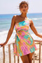 Party In My House Mini Dress - Pink Multi | Sage and Paige AUS.