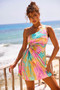 Party In My House Mini Dress - Pink Multi | Sage and Paige AUS.