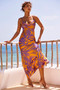 May In A Mood Maxi Dress - Purple Multi | Sage and Paige AUS.