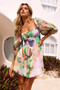 Look My Way Mini Dress - Mint Multi | Sage and Paige AUS.