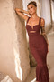 Eternal Muse Maxi Dress - Chocolate | Sage and Paige AUS.