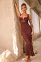 Eternal Muse Maxi Dress - Chocolate | Sage and Paige AUS.