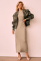 Penny Vegan Leather Jacket - Moss | Sage and Paige AUS.