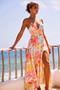 New Fantasy Maxi Dress - Pink Multi | Sage and Paige AUS.