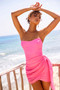 Beat Of The Moment Mini Dress - Pink | Sage and Paige AUS.