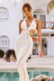 Lost In Lights Crochet Midi Dress - White | Sage and Paige AUS.
