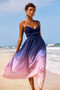 Moonscapes Maxi Dress - Pink Multi | Sage and Paige AUS.