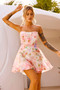 Chic Feeling Mini Dress - Multi | Sage and Paige AUS.