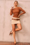 Just Like Me Mesh Top - Brown | Sage and Paige AUS.
