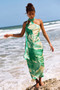 On The Dance Floor Maxi Dress - Green Multi | Sage and Paige AUS.