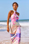 On The Dance Floor Maxi Dress - Purple Multi | Sage and Paige AUS.