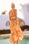 Lorena Maxi Dress - Orange | Sage and Paige AUS.