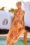 Lorena Maxi Dress - Orange | Sage and Paige AUS.