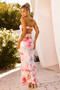 Long Love Maxi Dress - Pink Multi | Sage and Paige AUS.