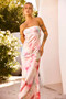 Long Love Maxi Dress - Pink Multi | Sage and Paige AUS.