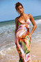 Name Me Maxi Dress - Orange Multi | Sage and Paige AUS.