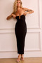 Saya Midi Dress - Black | Sage and Paige AUS.