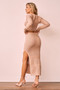 Wilder Days Knit Midi Skirt - Mocha | Sage and Paige AUS.