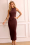 Coffee Chat Skirt - Chocolate | Sage and Paige AUS.