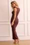 Coffee Chat Skirt - Chocolate | Sage and Paige AUS.