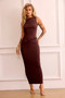 Coffee Chat Skirt - Chocolate | Sage and Paige AUS.