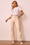 Ebbey Jeans - Beige | Sage and Paige AUS.