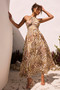 Lorena Maxi Dress - Olive | Sage and Paige AUS.