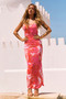 Perfect City Maxi Dress - Pink Multi | Sage and Paige AUS.