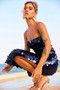 Stay Cute Midi Dress - Navy | Sage and Paige AUS.