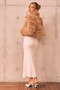 Love Life Faux Fur Jacket - Tan | Sage and Paige AUS.