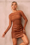 Hit The Slopes Vegan Skirt - Chocolate | Sage and Paige AUS.