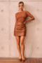 Hit The Slopes Vegan Skirt - Chocolate | Sage and Paige AUS.