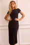 Perfectly Pretty Knit Maxi Dress - Black | Sage and Paige AUS.
