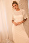Rosalyn Crochet Maxi Dress - Beige | Sage and Paige AUS.