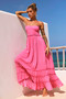 Sun Setter Maxi Dress - Pink | Sage and Paige AUS.