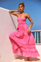 Sun Setter Maxi Dress - Pink | Sage and Paige AUS.