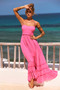 Sun Setter Maxi Dress - Pink | Sage and Paige AUS.