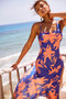 Bluebell Midi Dress - Blue | Sage and Paige AUS.