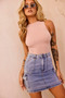 Spell Ocean Denim Skirt - Washed Blue | Sage and Paige AUS.