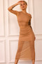 Stellar Crop Top - Camel | Sage and Paige AUS.