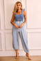 Laters Baby Denim Jumpsuit - Washed Blue | Sage and Paige AUS.