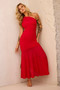 Your Lifestyle Maxi Dress - Red | Sage and Paige AUS.