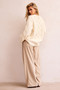 Falling Forward Knit Sweater - Cream | Sage and Paige AUS.