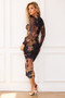 Nature Of Art Midi Dress - Brown | Sage and Paige AUS.