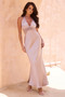 Angele Maxi Dress - Taupe | Sage and Paige AUS.