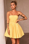 Sugar Crush Mini Dress - Yellow | Sage and Paige AUS.