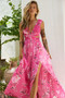 Just Like Paradise Maxi Dress - Hot Pink | Sage and Paige AUS.